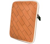 Funda para tablet hasta 7 approx appipc07o efecto ladrillo color naranja