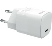 Celly TC1USBC20WEVOWH cargador de dispositivo móvil Smartphone Blanco Corriente alterna Carga rápida Interior