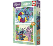 Puzzle 2X100 piezas Stitch Pack de 2 (Educa 19998)