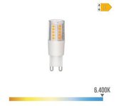 EDM BOMBILLA G9 LED 5.5W 650LM LUZ FRÍA Ø1,8X5,4CM BASE CERÁMICA - 98928 G9 Iluminación Interior Bombillas Led