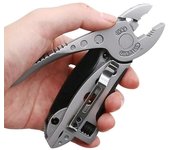 Destornillador ajustable multifuncional, llave, alicates, herramienta multiusos de bolsillo para acampar al aire libre