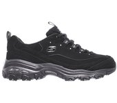Skechers D'Lites - Play On Zapatillas para mujer negras en piel 84291