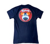 Camiseta Hombre Mono con gafas Kahuna Azul marino (Men t-shirt) SLIM FIT