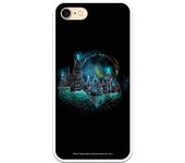 Funda original compatible con iPhone 7 o IPhone 8 o SE 2020 con un diseño de Harry Potter Hogwarts