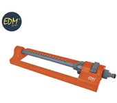 Edm Aspersor Oscilante Regulable Sobre 250m2 - Ideal para Jardines