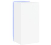 vidaXL Mueble de TV de pared con luces LED 40,5x35x80 cm, Mueble de Salon, Mueble TV, Mueble TV salon, Mesa de TV, Mueble tele
