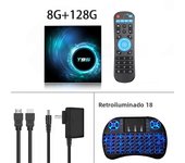 New TV Box Smart T95 Android 14 Dual Band Wifi 2.4G 5G Video 4k 6K Ram 8GB 64GB 128GB Set Top Box Media Player PK H96 Max RK3528