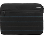 Coolbox - Funda Portátil 13" Resistente y Duradera - Negro