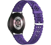 Sport Lace band for samsung galaxy watch 4/5/5 pro/6 classic/Active 2 silicone 20mm 22mm strap women bracelet huawei gt 4-3-2-2e