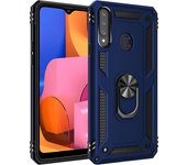 Shockproof Armor Magnetic Case For Samsung Galaxy A10 A20 A30 A50 A70 A20E A12 A21S A51 A71 A6 A8 A9 Plus 2018 Metal Ring Case