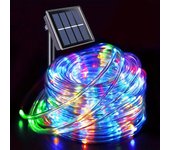 Solar Waterproof Light Garland Rope String Lamp LED Outdoor Garden Copper Wire Fairy Light Festive Christmas Wedding Party Decor