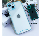 Night Light Luminous Silicone Soft Case for IPhone 16 15 14 13 12 11 ProMax 16Pro 15Pro 15ProMax Plus IPhone14 Glowing Cover