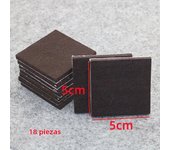 Felt Chair Leg Pads 5mm Thick Floor Scratch Protector Mat Mute Non-slip Self Adhesive Foot Pad for Furniture Accessories