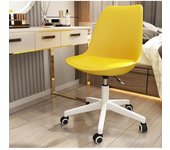 Silla de Oficina con Soporte Lumbar Giratoria Escritorio Sillon Ruedas Despacho casa salon habitacion ergonómica Gaming, escritorio, silla nordico tulipu