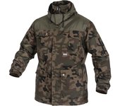 Parka Acolchada de Camuflaje con Capucha Desmontable - Talla XXL