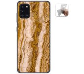 Tumundosmartphone Funda Gel Tpu para Samsung Galaxy A31 diseño Mármol 10 Dibujos