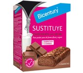 PACK 4 UDS. - Barritas Sustituye de Chocolate Negro 4uds Bicentury