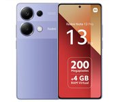 Móvil - Xiaomi Redmi Note 13 Pro, Midnight Black, 256 GB, 8 GB RAM, 6.67" Full HD+AMOLED, MediaTek Helio G99 Ultra, 5000 mAh, Android
