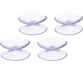SANCO STORE - ORYX Ventosa Doble Transparente (Bister 4 Piezas)