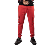Pantalon George V Paris Trotar Cargo Rojo