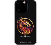 Funda original compatible con iPhone 13 Pro - Mortal Kombat Logo Fire