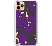 Funda compatible con iPhone 11 Pro Max - Militar Rosa