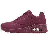 Skechers UNO STAND ON AIR Deportivas Planas Mujer Burdeos