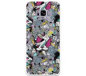 Funda original compatible con Samsung Galaxy S8 - Bugs Bunny Patron Stickers