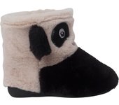 Botas Casa Panda Pisamonas Niños | Invierno Peluche Cálido - Tallas 28 a 36