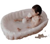 Baño inflable con Patrón de Diseños animados para Bebé, piscina interior plegable de PVC, 90x55x30cm, juego divertido de Agua para veranoHaga La Hora del Baño Una Brisa con Nuestra nueva bañera portátil para Bebés, plegable para recién nacidos