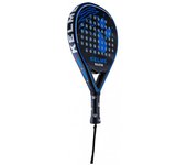 Kelme Mastin Pala de Padel - Forma Mixta - Marco y Cara 100% Fibra de Vidrio - Nucleo Goma Eva