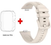 TPU Case+Silicone Strap for Huawei Watch Fit 3 Strap Replacement Band for Huawei Watch Fit3Watch Band With Case Screen Protector