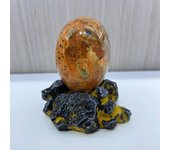 Lava Dragon Egg Resin Statue Ornament Room decoration Dinosaur Eggs Collection Kid Gift Sculpture Crystal Gemstone Souvenir Home