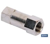 Cofan Filtro Antirretorno (h - H) R-3/8 para Montaje en Grifo