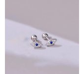 New Fashion Tibetan Piercing Stud Crystal Ear Studs Helix Cartilage Earring for Women Gold Color Girls Piercing Jewelry Gift