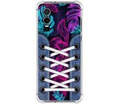 Funda Silicona Antigolpes para Vivo Y76 5G diseño Zapatillas 07 Dibujos