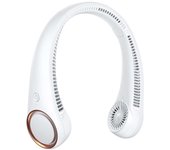 Ventilador de cuello portátil, ventilador sin aspas manos libres, 4000 mah