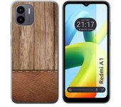 Funda Silicona para Xiaomi Redmi A1 diseño Madera 09 Dibujos