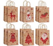 Paquete de 24 bolsas de Rego de Papel Kraft, bolsas de Duno DE LA Vida, bolsas de Duno