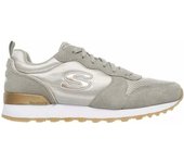 Zapatillas Skechers Retros-Og 85-Goldn Gurl para mujer en color gris