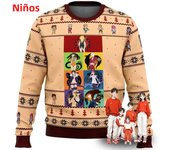 Meliodas And Elizabeth 7 Deadly Sins Ugly Christmas Sweater Christmas Sweater Gift Santa Claus Pullover Men 3D Sweatshirt And