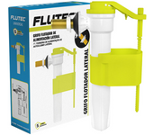 Grifo Flotador para cisternas con toma Lateral FLUTEC. Compacto y compatible con casi todos lo modelos. Rosca universal 3/8"