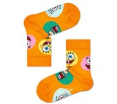 Happy Socks Calcetines Bob Esponja Circle Of Friends Talla 0-12M - Suave Tejido