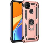 Shockproof Armor For Xiaomi Redmi 9 9T 9A 9C NFC Case Phone Case for Redmi Note9 Pro Ring Stand Bumper Silicone Phone Back Cover