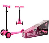 Patinete Infantil Rosa 3 Ruedas Giratorias - Diversión Garantizada