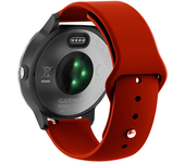 20mm 22mm Silicone Strap For Garmin Vivoactive 4 3 Band Watch Venu 2 SQ Forerunner 645 Wristband Bracelet Garmin Forerunner 245