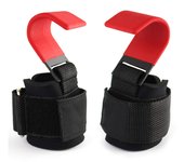 Agarres de Gancho para Levantamiento de Pesas con Muñequeras, Correa de Muñeca para Barra de Mano, Ideal para Entrenamiento en Gimnasio, Guantes para Levantar Peso