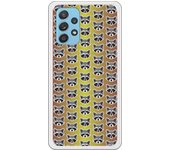 Funda compatible con Samsung Galaxy A72 - Be Unique Funda Gel mapaches