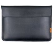 Simple Design 14 Inch Laptop Sleeve Magnetic Button Case for M1 MacBook Pro 14 PU Leather Laptop Pouch For HP Dell Huawei