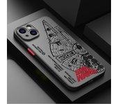 Stars W-Wars Phone Case for iPhone 13 Mini 7 8 Plus XR 12 16 14 Pro SE 11 Pro 15ProMax XS Max Matte Cover
